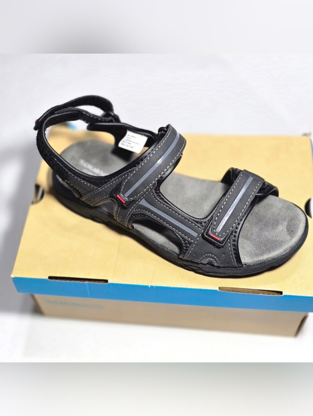 Boy's 5M Thereabouts Black Outdoor Sport Sandals SPRING SUMMER VACATION